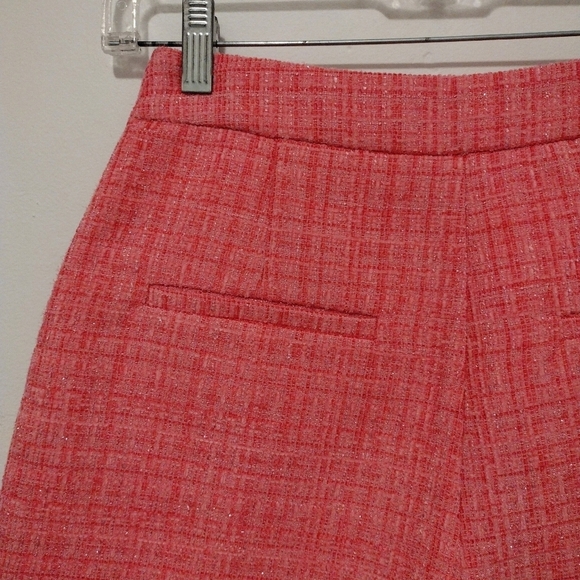 J. Ing - Rashida Pink Slit Mini Skorts - Picture 11 of 16